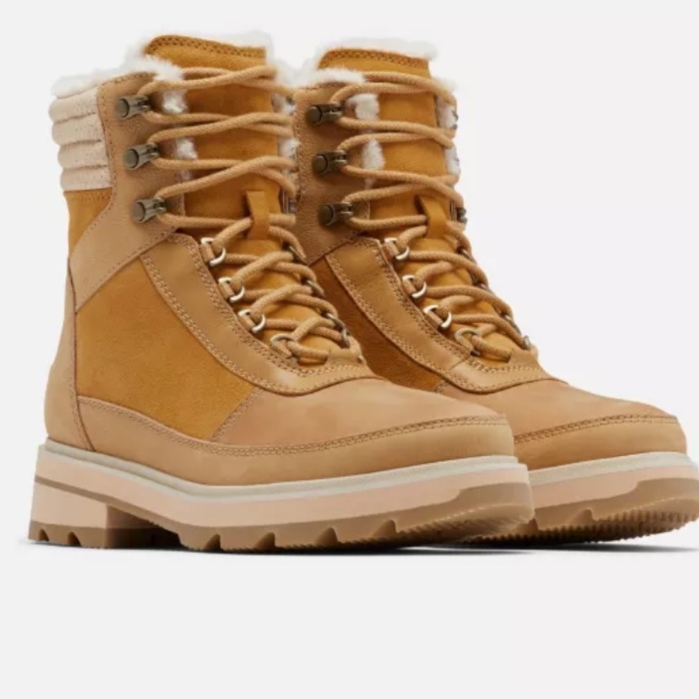 Sorel Women's Wheat Lace-Up Insulated Boots